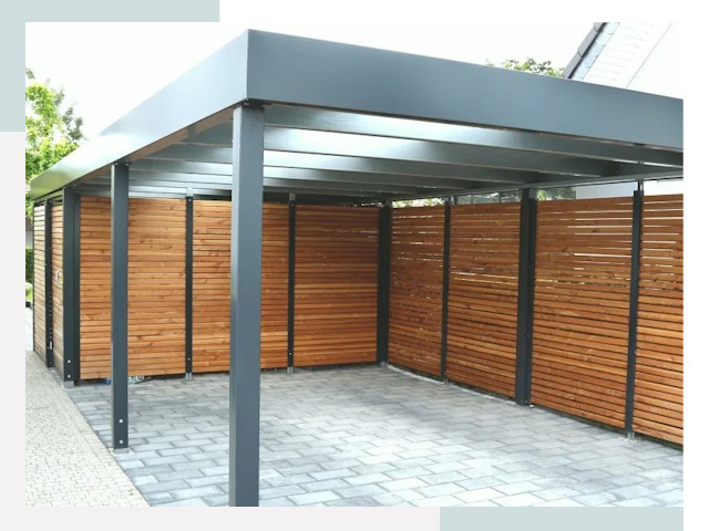 Навесы для парковки в Черемхове