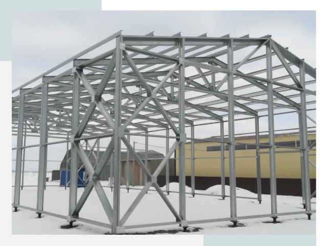 Каркасные ангары в Черемхове