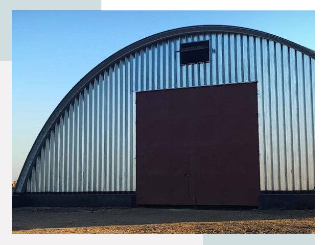 Бескаркасные ангары в Черемхове