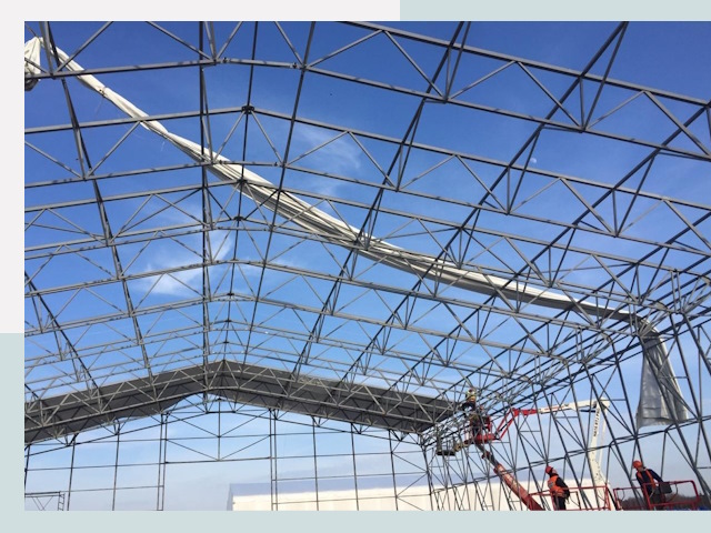 Шатровые ангары от 626 руб. в Черемхове и Иркутской области