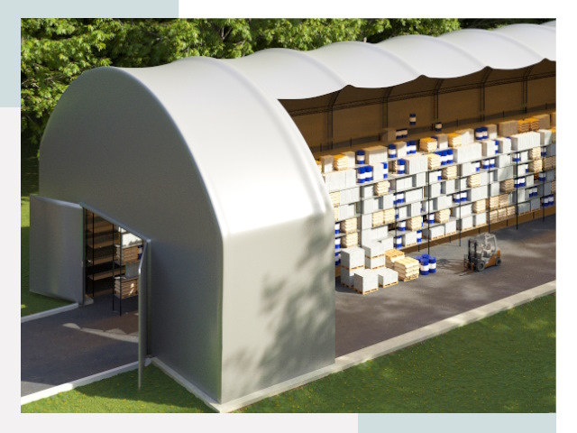 Тентовые ангары в Черемхове