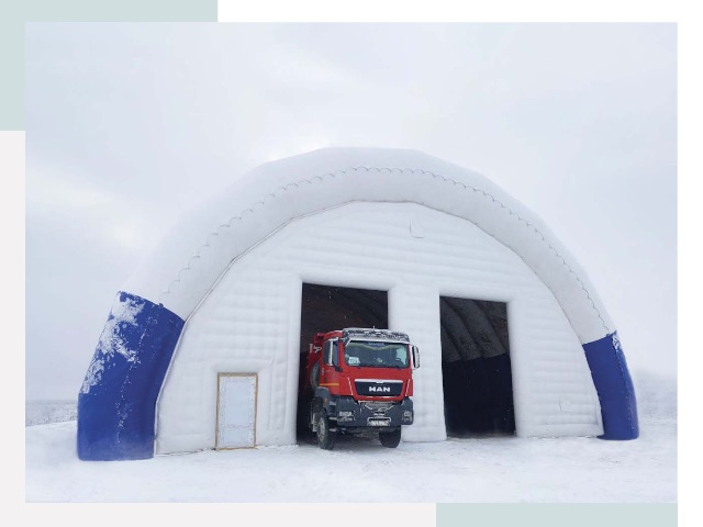 Мобильные ангары в Черемхове