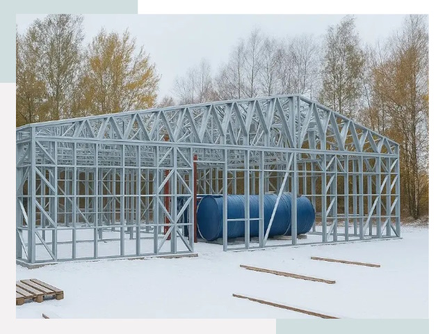 Металлические ангары в Черемхове