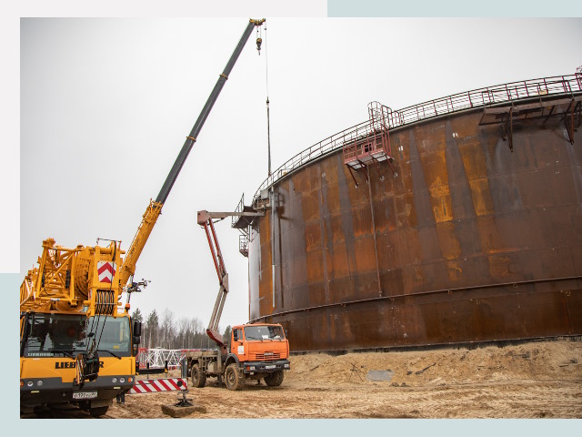 Монтаж резервуаров в Черемхове от 626 руб. за м³