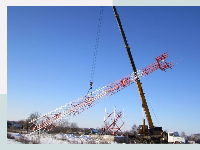 Строительство башен связи в Черемхове от 626 руб.