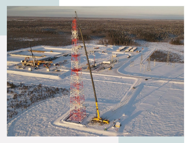 Мачты связи в Черемхове