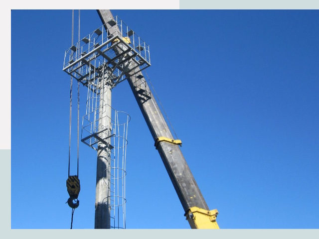 Монтаж осветительных мачт в Черемхово от 626 руб.