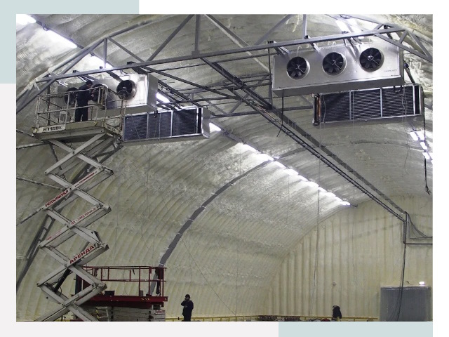 Оснащение ангаров в Черемхове