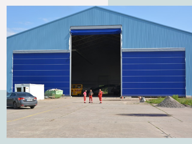 Ангарные ворота в Черемхово от СтальСтрой-Чрм по цене 626 руб.