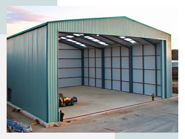 Строительство ангаров в Черемхове