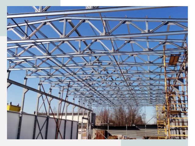 Металлокаркасы для складов в Черемхове