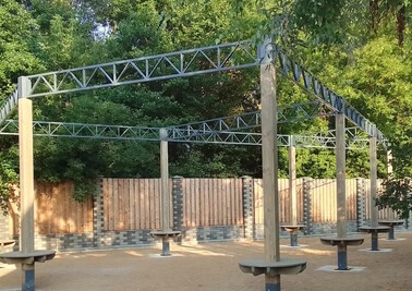 Терраса из металлоконструкций под ключ, проектирование, изготовление и монтаж от СтальСтрой-Чрм